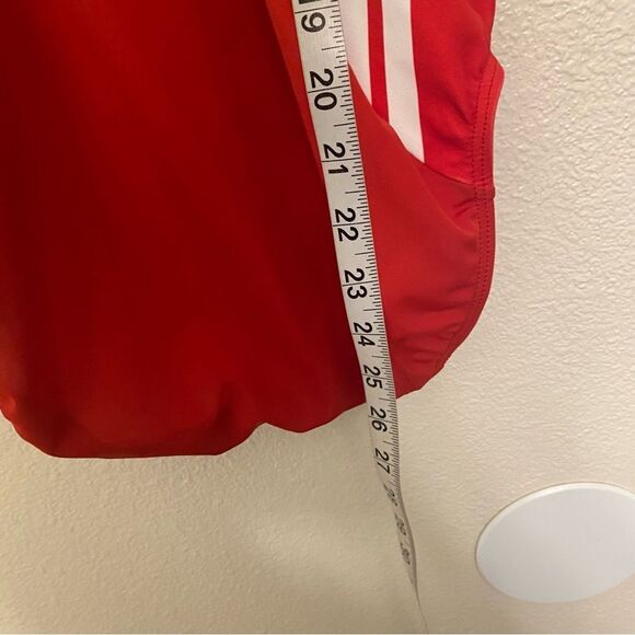 GK elite gymnastics red racer back Power Athlete Workout Leotard LA-Large adult - Picture 7 of 8